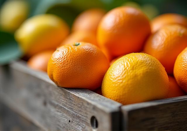 Frische Orangen für den Großhandel